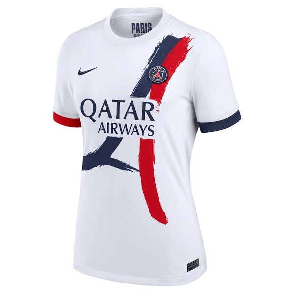 Camiseta Paris Saint Germain Replica Segunda Ropa Mujer 2024/25